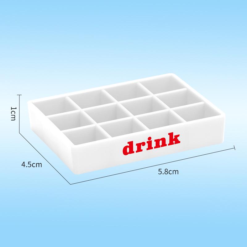 Miniature Soda Tray Toy for Dollhouse Pretend Play