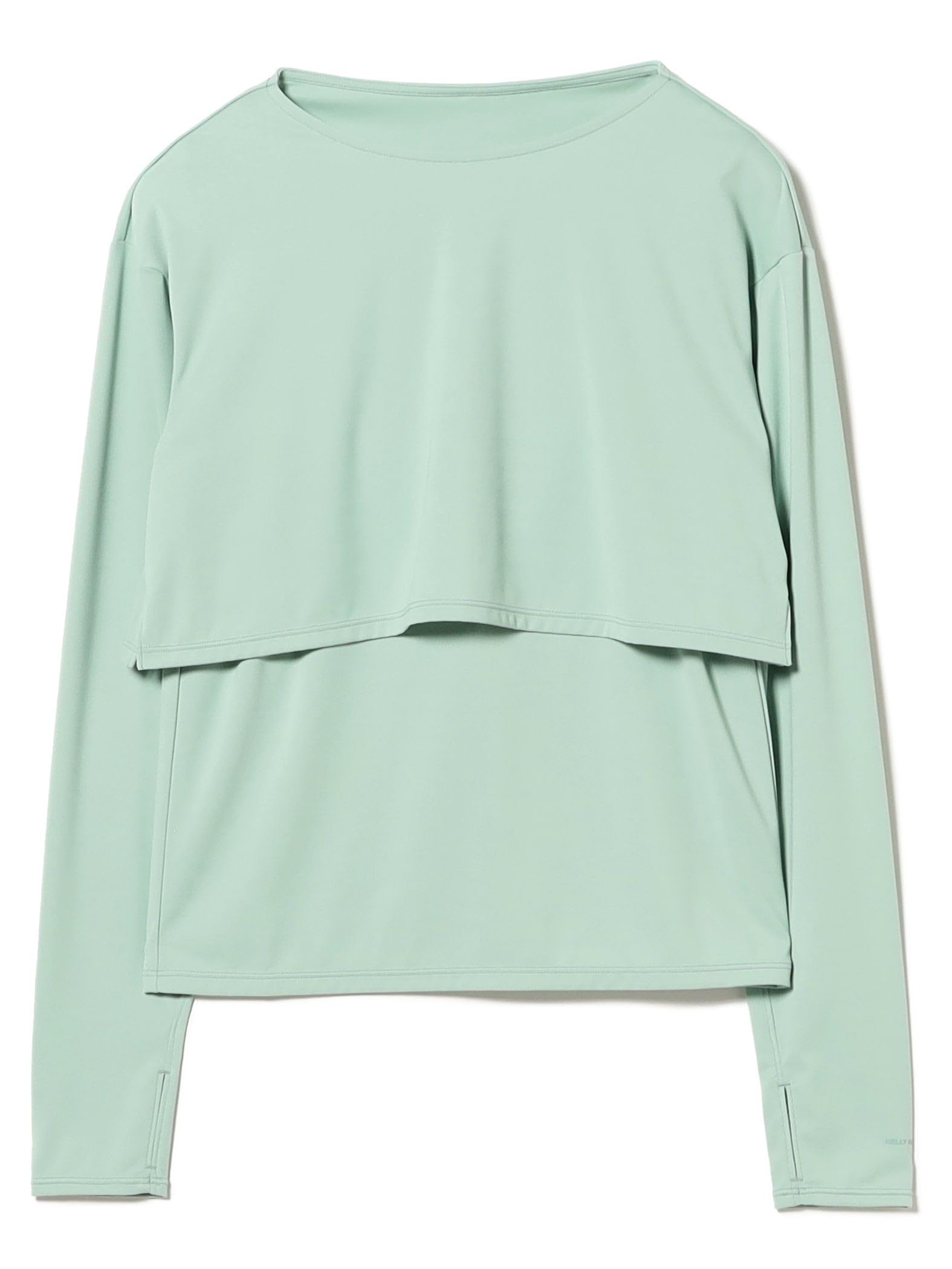 

В:MING LIFE STORE от BEAMS Футболка с длинным рукавом [Предмет в комплекте] HELLY HANSEN Шарм Рашгард Топ 3-в-1 (С-М) (Женский) Туманно-серый S