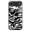 For iPhone 17 Air Case Anti Drop TPU PC Tempered Glass Pattern Printing Phone Back Cover