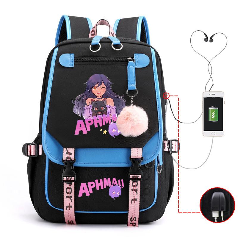Cute Cartoon Junior High School Student Schoolbag Female Lightweight Large-Capacity Student Backpack