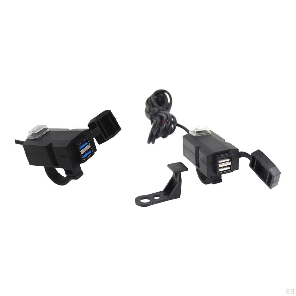 Motorcycle USB Charger Portable for Electric Vehicle Motorbike Smartphone