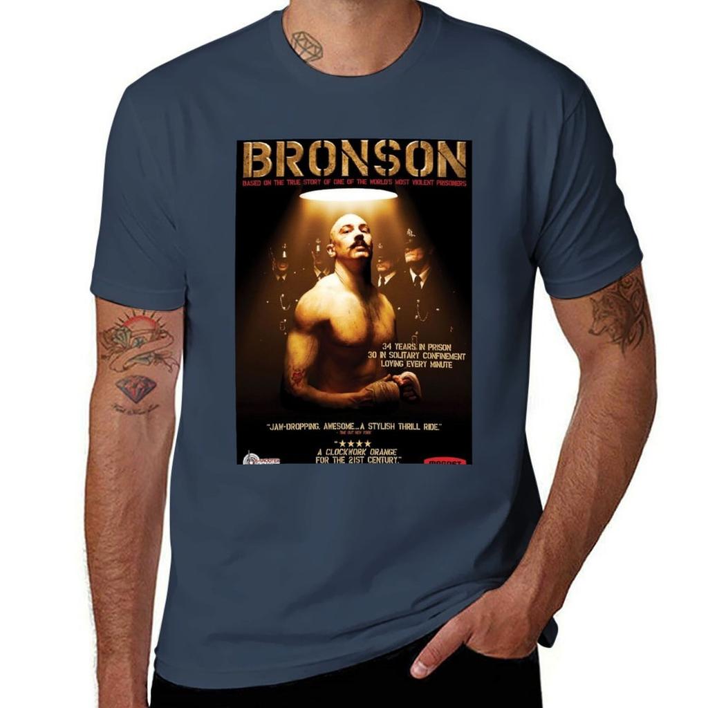 Bronson Movie Poster Tshirt Plus Size Comfort Fit Tee