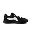 Li Ning Slip Resistant Cushioning Abrasion Resistant Low top Skateboard Shoes Men's Black White AGCU515-5(Team345-)