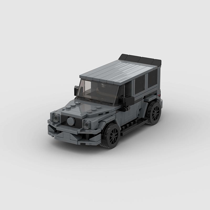 MOC G63 Speed Racer Auta Město Sportovní Vozidlo DIY Model Stavebnice Garáž Superauto Kostky Vánoční Dárek Technická Hračka pro Děti