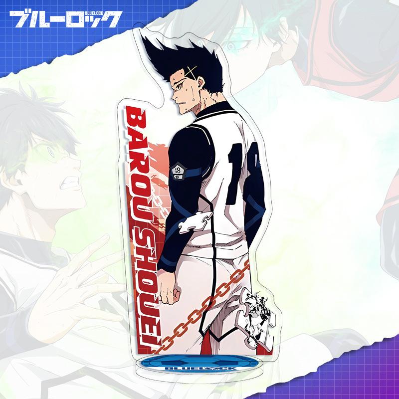 Standee Prigione Blu 16cm Fronte-Retro HD Anime Segno Acrilico Standing Standee