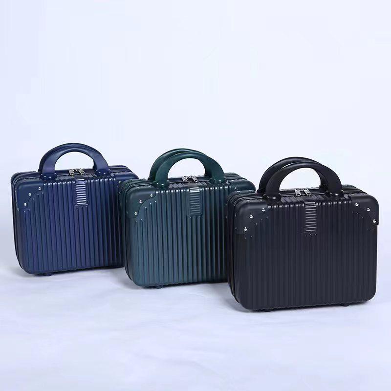 Mini Handbag 14" Makeup Case: Small Suitcase-Style Storage & Gift Box
