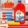 Odor-Eliminating Pipe Unclogging Gel for Household Drainage