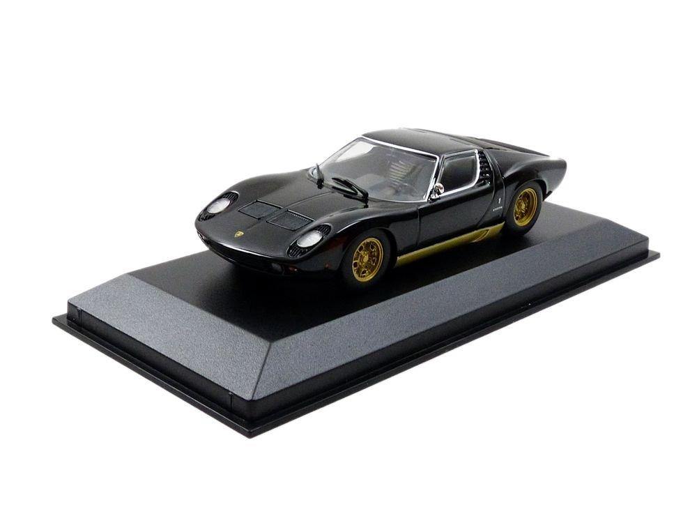 

MaxiChamps Lamborghini Miura 1966 Black 1/43 чёрный