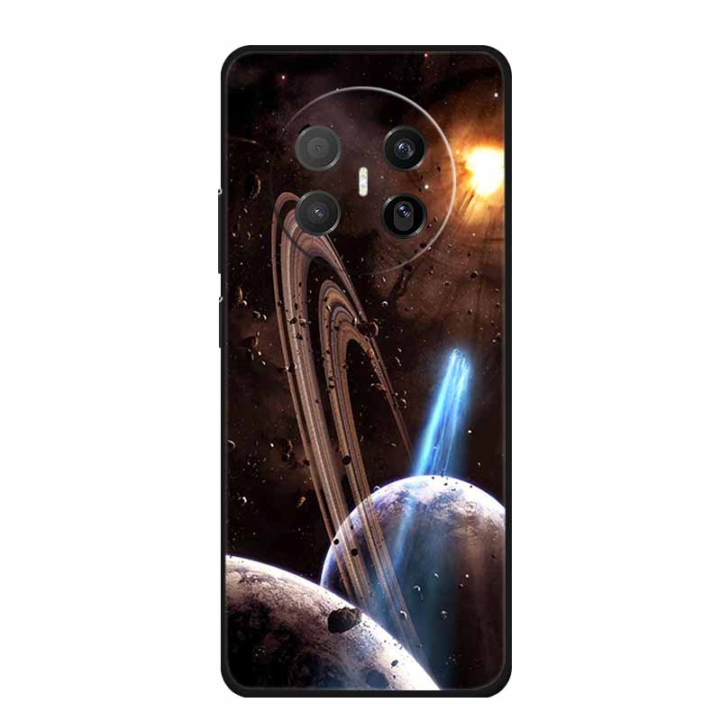 Black Silicone Case For Huawei Mate 70 Air 2025 Case Cartoon Cat Soft Back Cover For Huawei Mate 70 Air Phone Case Funda Coque