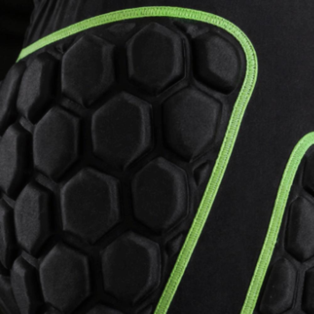 Spandex Fabric Padded Protective Shorts Outdoor Padded Protective Shorts  Skateboarding