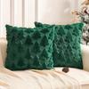 Tree Snowflake Christmas Pillow Cover Plush Throw Pillowcase Winter Home Decor