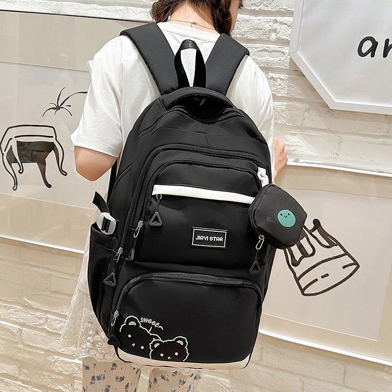 High-Value Large Capacity Girls' Backpack for High School & Travel