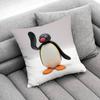 Penguin P-Pingu Funny Throw Pillow Case For 50X50Cm 40X40Cm 55X55Cm 45X45Cm 30X30Cm Square Bedroom Pillowcase Cover