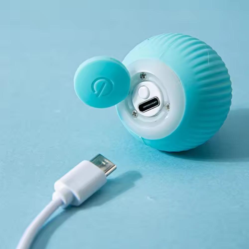 Cat Interactive Ball Toy Automatic Rolling Ball Rechargeable Intelligent Pet Interactive Toy Cat Smart Toy Mobile Cat Toy