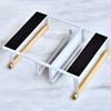 Iron+Wood Magnetic Refrigerator Storage Shelf Kitchen Tools Hanging Storage Rack