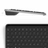 Dual-Channel Keyboard, 2.4 GHz/ With Soft Smartphone Stand Slot, Supporting Multi Switching- Black