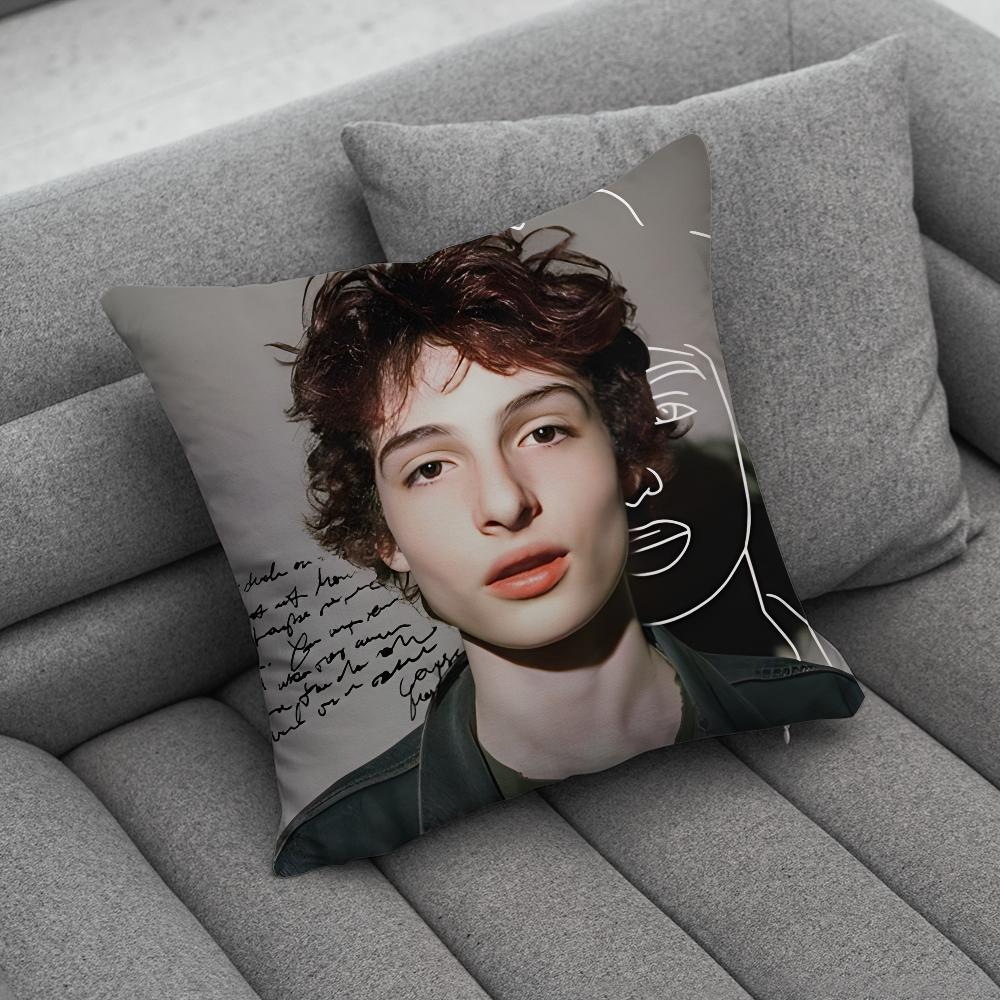 Finn Wolfhard Acteur Kussensloop Zachte Kussenslopen voor Boerderij Bank Decor Huisdecoraties en Beschermer