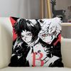 Musife Custom Bungo Stray Dogs Pillowcase Home Decoration 45X45Cm Zipper Square Pillowcase Throw Pillow Cover Drop Shipping 1215