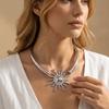 Minimalist Design Statement Collar Necklace Exaggerated Clavicle Chain  Photography Props