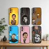 Funny Mr B- BeanS Phone Case For Samsung S25,S24,S21,S22,S23,S30,Ultra,S20,Plus,Fe,Note,10,9,5G Black Cover