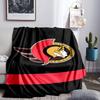 Senators Heritage Throws Blanket Flannel Blankets Plush for Couch Bed Gifts for Men Women Travel picnic blanket Christmas fan gifts