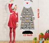 Filz Weihnachtsbaum Countdown Kalender mit Ornamenten - Kindergeschenk