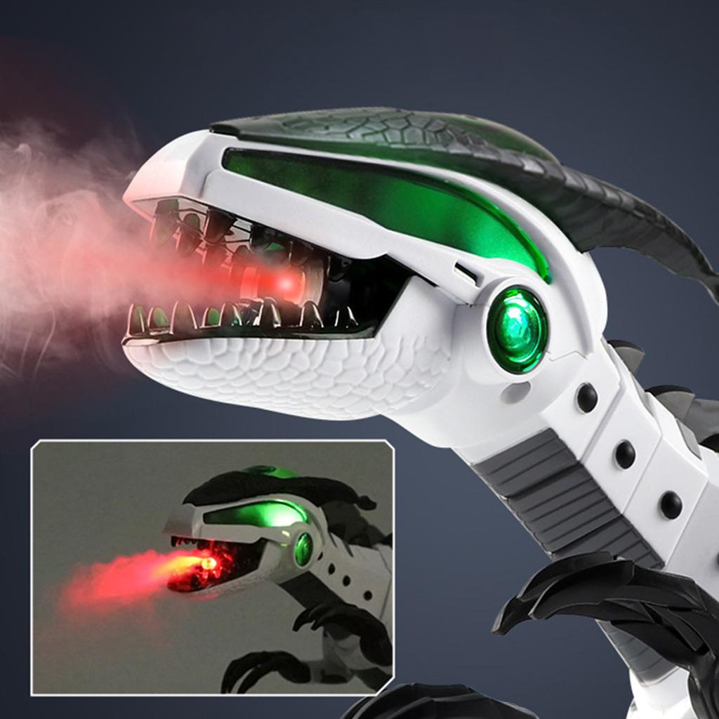 Sprej Dinosauří Hračka Tyrannosaurus Rex Realistická Chodící Dinosauří Hračka s Pohybem Ocasu a Pohybem Křídel