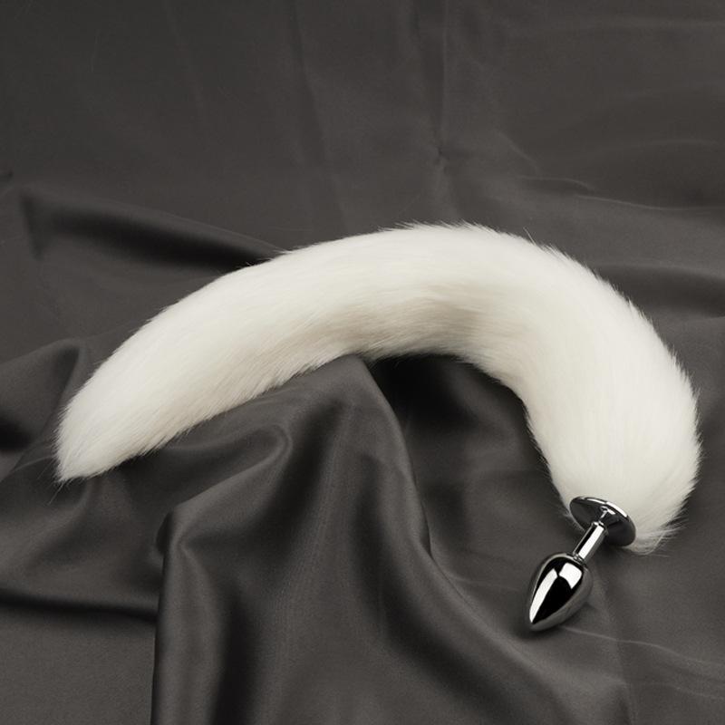 Adult Anal Sex Products Butt Plug Anal Anal Toys for Woman Stainless Steel Sex Shop Exotic Accessories Butt Plug Tail Fox