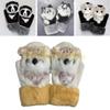 49MD Cartoon Gloves Kids Plush Gloves Mitts Kid Gloves Animal Knit Gloves Winter Mittens Children Gloves