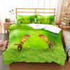 Ant Duvet Cover Set Lightweight Soft Polyester Comforter Cover for Kids Animals Lover Bedding Set with Pillowcase Quilt Cover