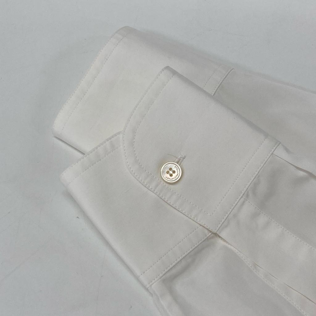 Stella Mccartney [xYOSHITOMO NARA] White Embroidered Patch Shirt Tops 36 whiteUsed