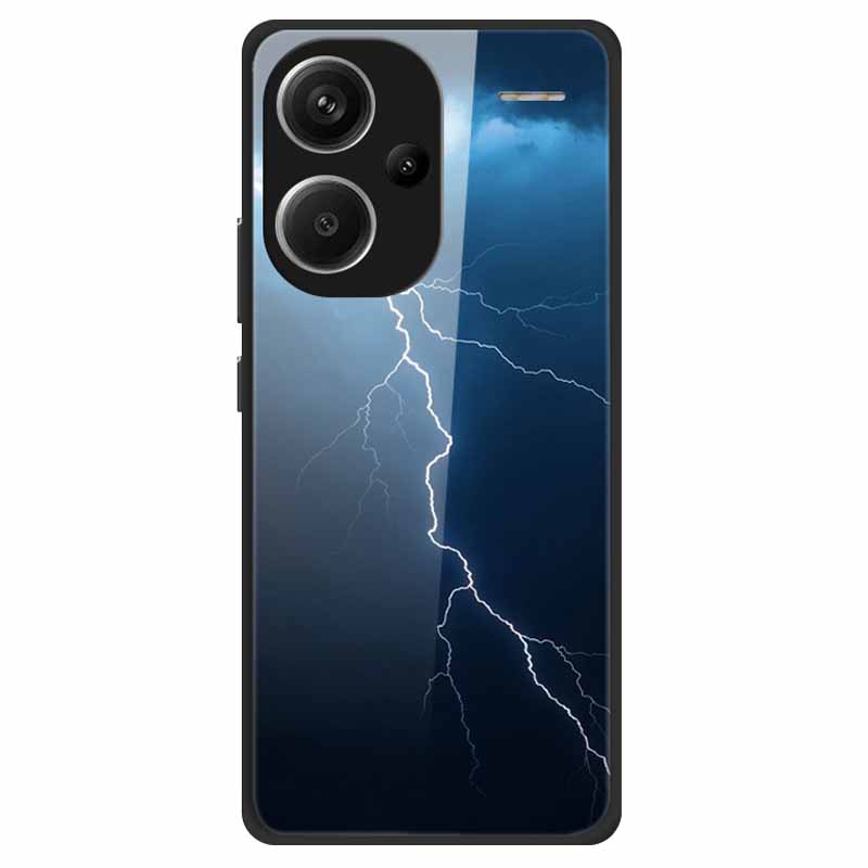 For Redmi Note 13 Pro Plus 5G Case Pro+ Tempered Glass Hard Fundas for Xiaomi Redmi Note 13 Pro Note13 5G Cover Coque Luxury