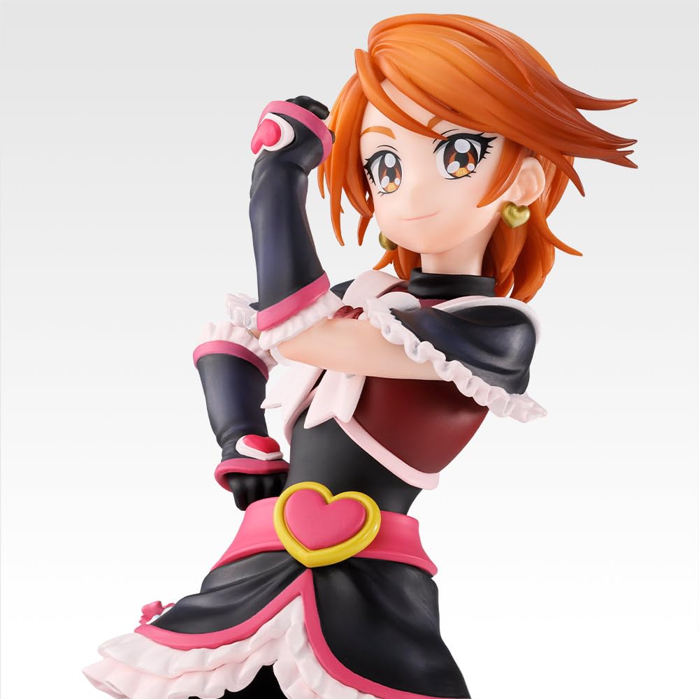 Ichiban Kuji Pretty Cure Forever A Prize Cure Black Figure B Prize Cure White Figure Complete Set of 2 Hearts!