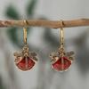 Vintage Bohemia Turquoise Cowboy Hat Boots Horse Earrings for Women Trendy Exaggerate Earring Party Wedding Jewelry Gift