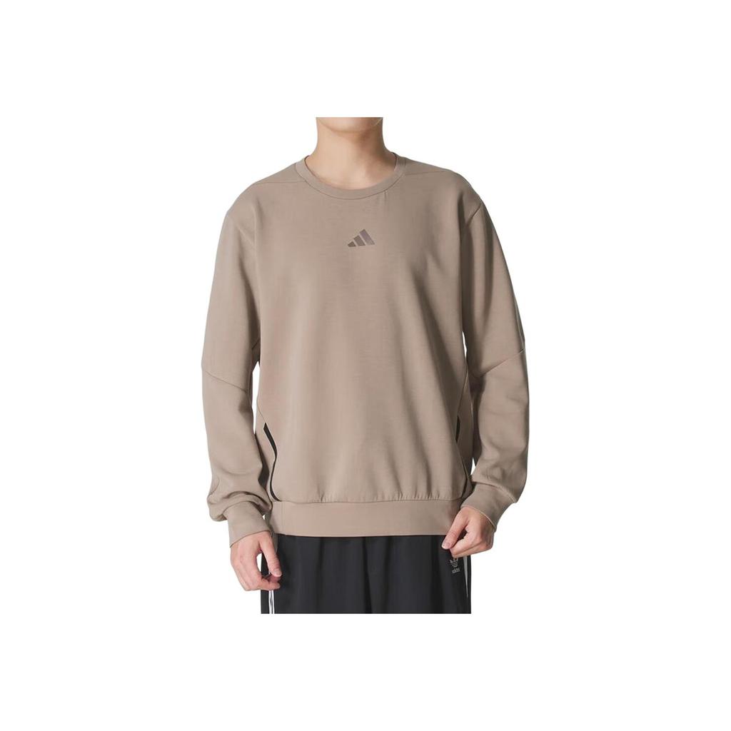 Adidas FW25 Loose Fit Crew Neck Pullover Long Sleeve Sweatshirt Men Sweatshirt JX0679