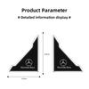 LXT3   2/4Pcs Drip Glue Anti-collision Stickers Car Door Anti-scratch Protector Decals Accessories For Mercedes-Benz GLC X253 X254 W205