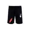 OFF WHITE FW20 Casual Shorts Heren Zwart Matig OMCI006F20FLE0021001