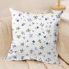 Fashion Small Florals Cushion Cover Pillowcase Ultra Soft Skin Friendly Fabric Cloud Like Comfort & Concealed Zipper