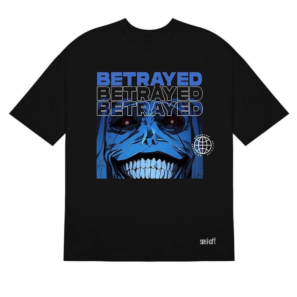 Solo Leveling Betrayed T-Shirt - Anime Design Unisex T-Shirt XXXL
