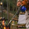 Portable Stainless Steel Camping Flamethrower with Detachable Handle