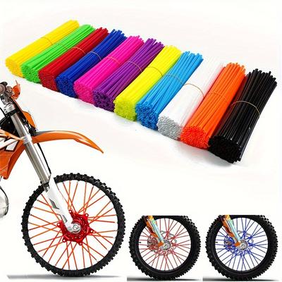 Off-road Motorcycle Tuning Accessories Spoke Sets Colorful Dazzle Motorcycle Supplies 17CM Spoke Sets 36