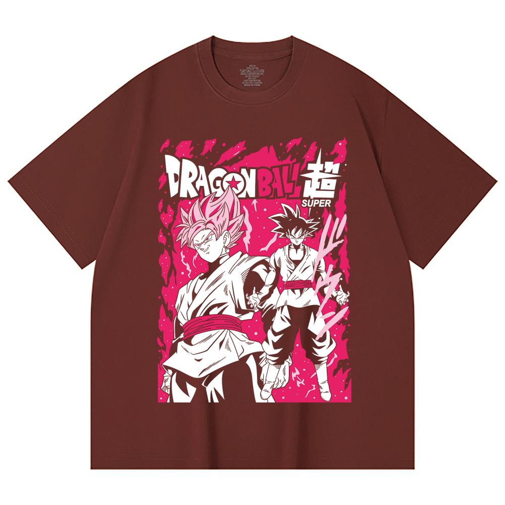 230 Gsm 100% Cotton Dragon Ball V63 Print Unisex Heavy Cotton T Shirt