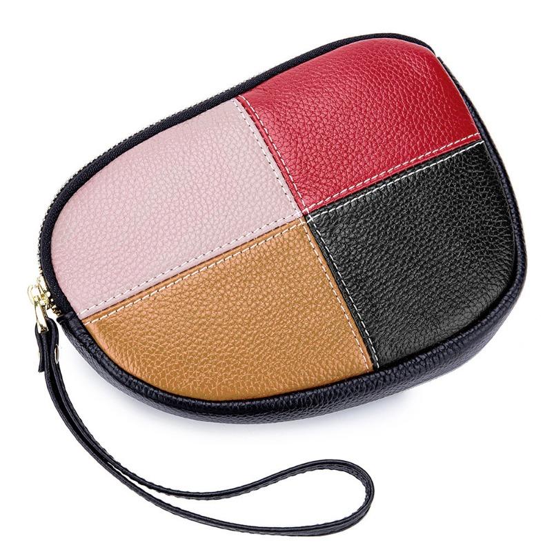 Handbag new contrasting color cowhide women s bag soft leather, personalized women s handbag shopping bag first layer cowhide зелёный
