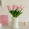 6pcs Realistic and Luxurious Lifelike Artificial Tulip Set for Home Decor, Perfect for Anniversaries & Valentine's Day (Vase Not Included)