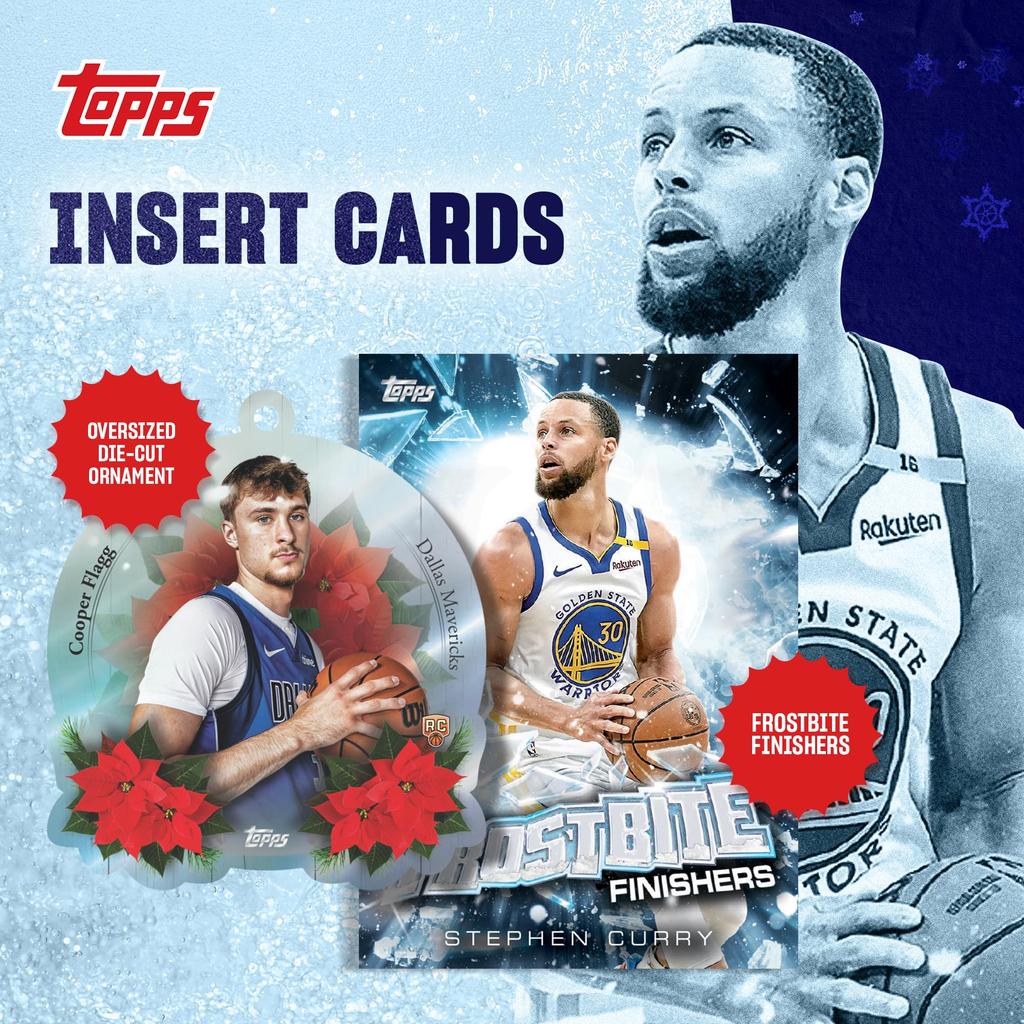 2025 Topps Holiday Kosárlabda Gyári Zárt Mega Box - -