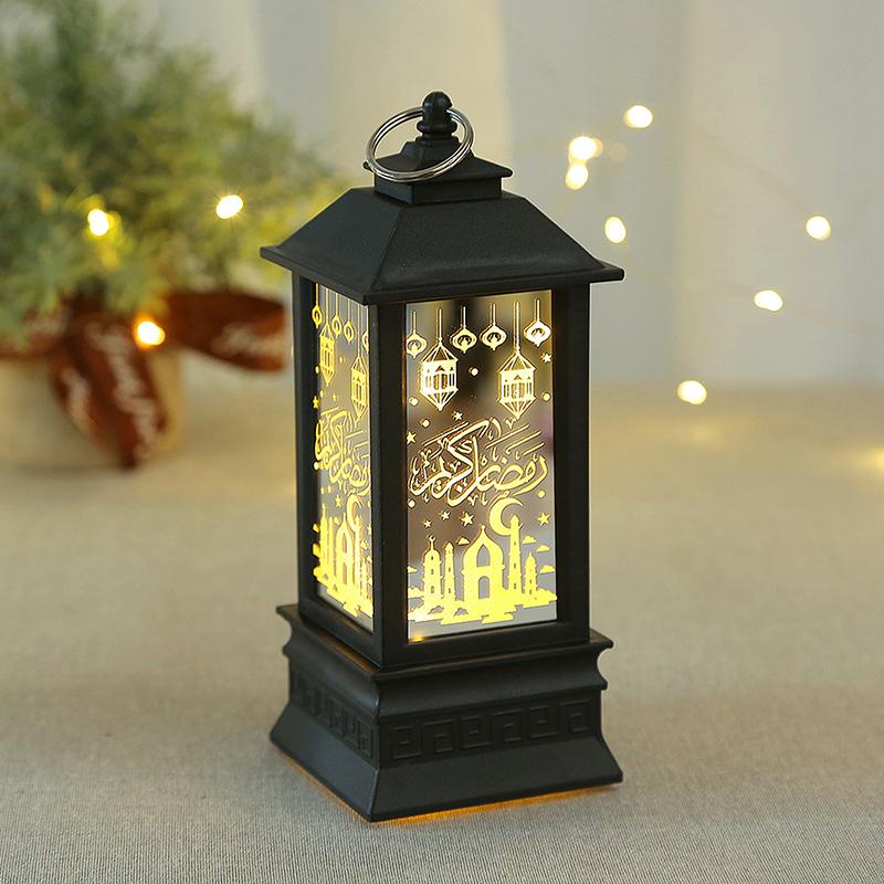 Led Lantern Light Eid Mubarak Decoration For Home Islamic Muslim Festival Party Ramadan Kareem Decor Home Decoration Gifts