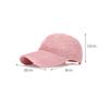 Hollow Baseball Cap Women's Breathable Cap Outdoor Sunscreen Sun Hat