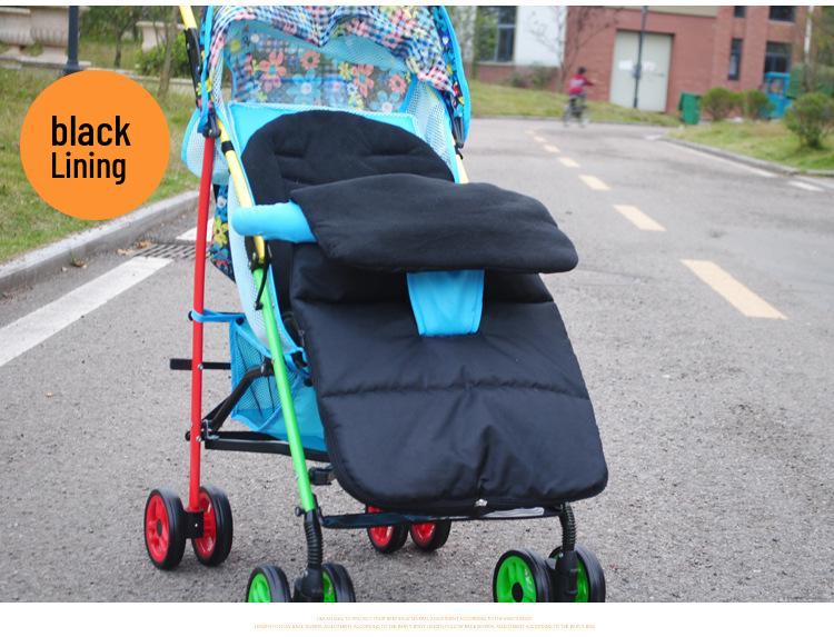 Multifunktionaler Kinderwagen-Fußsack: Winddichter, wasserdichter und warmer Schlafsack