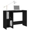 VidaXL Bureau d'ordinateur portable Noir 102,5x35x75 cm Aggloméré