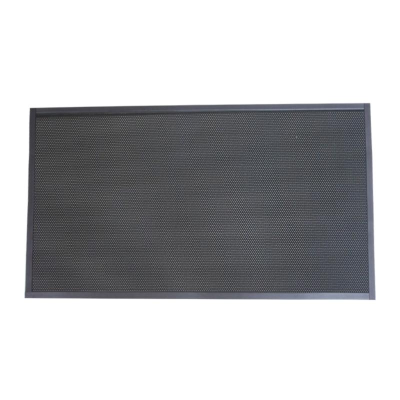 

PC Case Fan Dustproof Mesh with Magnetic Frame, Flexible PVC Computer Fan Filter Grills for Computer Electronics чёрный